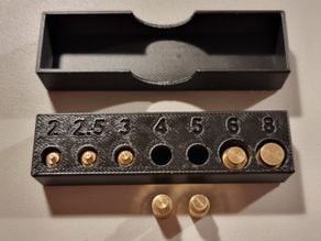 Heat Inset Bits Box 3D model