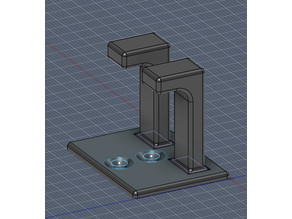Mountable belt holder 3D model