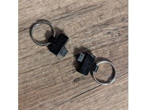 Breakaway Keychain Clasp 3D model