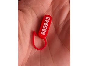 Small Disposable Seal 3D model