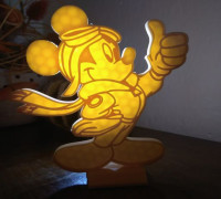 mickey mouse  cartoon one 3D model