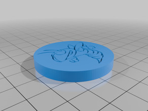 Yellow Jacket Token 3D model