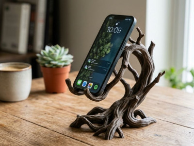 Phone stand Branches 3D model