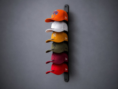 Wall Mount Hat Holder 3D model