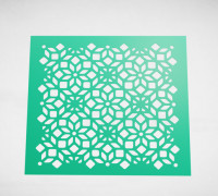 stencil 3D model