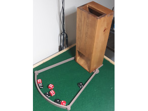 Universal Dice Tower Dice Catcher 3D model