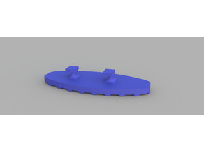 Orico SSD Case lock 3D model