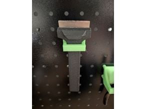 Pegboard Hanger for Scraper 3D model