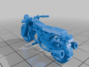 28mm scale motorbikes 3D model