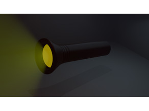 REPO Flashlight Prop 3D model