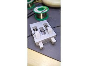 Wire solder clamping tool 3D model