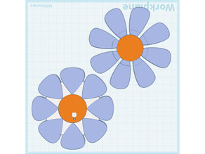 Daisy Drink Coaster 3D model