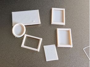 Simple Mirror / Picture Frames (DND / TTRPG) 3D model