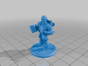 DnD Party Minis 3D model