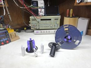 Filament Spool Spindle 3D model