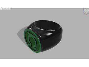 Omega Lantern Ring 3D model
