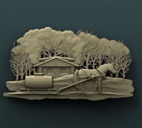 Horse 3D model