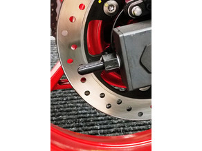 MOTORCYCLE ADJUSTER COVER 3D model
