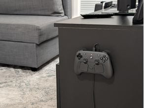 Tiny Steam Controller wall mount 3D model