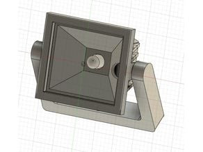 Flood light with 3mm LED 3D model