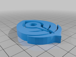 Riftbound Runes and Keychains 3D model
