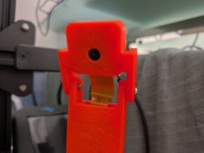 Camera mount for pi camera v1 3D model