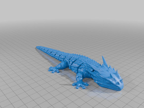Spiky Lizard 3D model