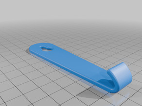 Picture hook extender (85mm) 3D model