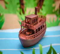 JUN - the Jungle Queen (visual benchy) 3D model