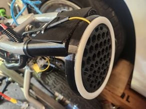 Pit Bike Tail-Light Mounting Base 3D model