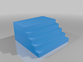 Bitty Pop stair display 3D model