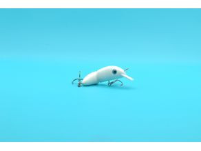 Jointed Crankbait 3D model