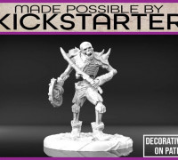 Skeleton - Tabletop Miniature 3D model