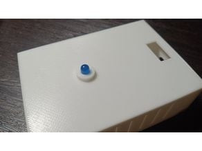 5mm LED mount/holder 3D model