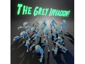 The Grey Invasion! 3D model