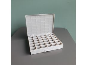 Stackable Organizer Assortment Box with Lid #4 3D model