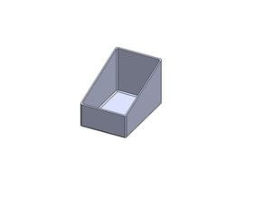 Sugar packet holder. 3D model