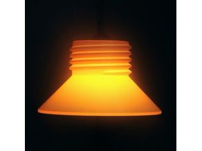 Flat Head Screw Lamp Shade 3D model