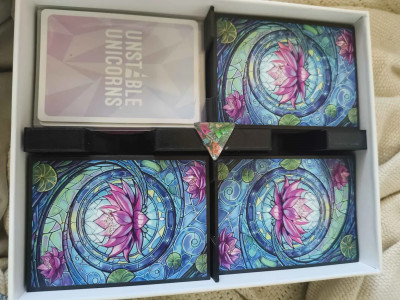 Unstable Unicorns Diamond Edition insert. 3D model
