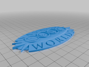 Savage Worlds Logo 3D model