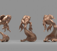 Goldfish 3D model