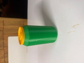 Threaded top Soda Can 3D model