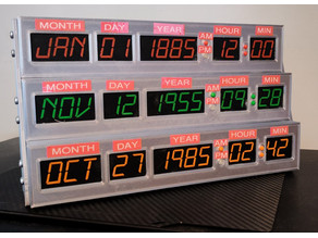 Back To The Future Time Circuits 3D model
