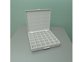 Stackable Assortment Box - Square Edition #6 3D model