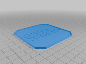 Coaster 3D model