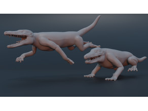 Ambulocetus 3D model