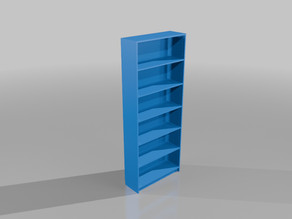 Parametric IKEA Billy Generator for woodworking 3D model