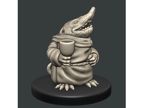 Shrew Monk 3D model
