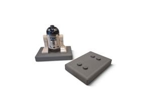 Astromech droid stand (1 droid) 3D model