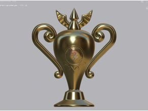 The Hercules cup trophy 3D model